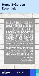 three little birds bob marley lyrics song verse print canvas wall typography ebay bob marley lyrics music wall art bob marley