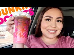 Dunkin' Donuts PINK VELVET Macchiato VALENTINE'S DRINK