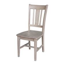 Malcolm Solid Wood Dining Chair Color Washed Gray Taupe In 2020 Solid Wood Dining Chairs Dining Chairs Gray Dining Chairs