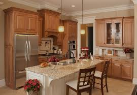 Plymouth Minnesota Kitchen Renovation Features Cliqstudios Carlton Maple Caramel Best Kitchen Countertops Trendy Kitchen Backsplash Granite Countertops Kitchen