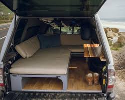 Tacoma Mobile Office Surf Camper Rig Racks In 2020 Toyota Tacoma Camper Shell Truck Bed Camping Camper Shells