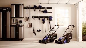 They are empty and unused so they need to go. Add Kobalt Outdoor Power Equipment To Your Garage Lineup This Spring 7 Tools 1 Battery Endless P Garage Organization Organization Hacks Tool Shed Organizing