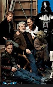 Ewan mcgregor, frank oz, george lucas, george lucas, hayden. Ê¥ Ý¡ È¥Þ¥ Ç¥ à¥º Star Wars Cast Star Wars Actors Star Wars Movie