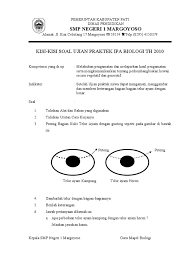 Ujian praktek kelas 9 ipa. Kisi Kisi Soal Praktek Ipa Biologi Untuk Smp Masnurul