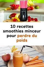 10 Recettes Smoothies Minceur Pour Perdre Du Poids Smoothie Recette Recette Jus Detox Minceur Smoothie Recette Minceur