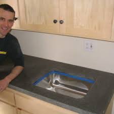 Acidic substances like vinegar and lemon juice will dissolve the cement paste, etching the surface. Dirtbag Backyard Concrete Counter Method Fine Homebuilding