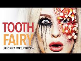 tooth fairy y mouth makeup