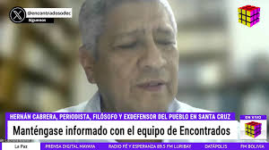 “No hay proyecto de país y Evo no se quedará quieto”, advierte Hernán  Cabrera