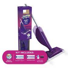 Pour un ménage rapide et efficace au quotidien, choisissez swiffer wetjet balai spray ! Swiffer Jet