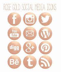 Be sure to check out our video on how to tie the perfect bow below. Rose Gold Social Media Icons By Opheliafpg Social Media Icons Rose Gold Business Card Media Icon