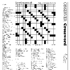 Free online crossword puzzle maker from tools for educators: The Daily Commuter Puzzle Crosswords