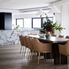 Coco Republic On Instagram A Deftly Crafted Mix Of Rich Wood And Concrete The Abbott Concre Concrete Dining Table Dining Room Style Scandinavian Dining Room