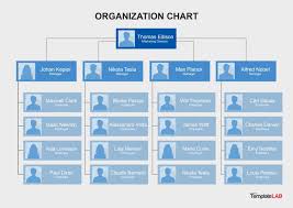 003 Organization Chart Template Templatelab Com Ideas