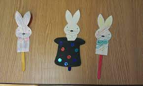 One Little Librarian October 2013 Magic Crafts Storytime Crafts Rabbit Craft