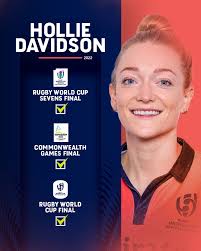 What a year 2022 has been for referee Hollie Davidson🤩 #NZLvENG #RWC2021