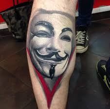 Remember The 5th Of November With These Guy Fawkes Mask Tattoos Mask Tattoo Tattoos For Guys Tattoos