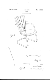 Troy Sunshade Company 1940 Vintage Metal Chair Invented By Alice Roth Vintage Metal Chairs Lawn Chairs Metal Chairs