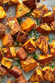Recipe Garlicky Parmesan Sweet Potatoes Recipe Side Dishes Easy Roasted Sweet Potatoes Grilled Sweet Potatoes