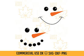 Freepik free vectors, photos and psd freepik online editor edit your freepik templates slidesgo free templates for presentations stories free editable illustrations. Snowman Faces 1001729 Cut Files Design Bundles