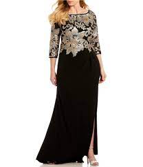 Shop For Terani Couture Plus Size 3 4 Sleeve Sequin Bodice Long Gown At Dillards Com Visit Dillards Com Gowns For Plus Size Women Evening Gown Dresses Dresses