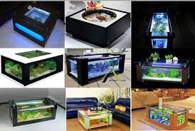 Multi Color Coffee Table Aquarium Rs 45000 Piece Aquarium Design India Id 17655660997