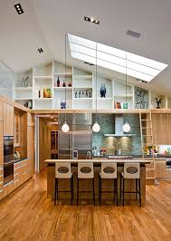 Our talented team will walk you through our stylish & unique kitchen showroom. Modern Meets Traditional Contemporary Residence In Tyrol Hills Minneapolis Beautiful Modern Homes Vaulted Ceiling Kitchen House Design