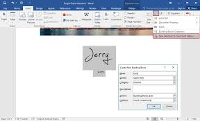 Signaturen In Word Zeichnen