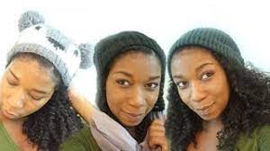 Последние твиты от natural girls (@hairygals). Different Ways To Wear Your Beanie Hat With Natural Hair Youtube