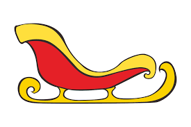 This is a digital product for instant download. Santa Claus Sleigh Graphic By Arsa Adjie Creative Fabrica