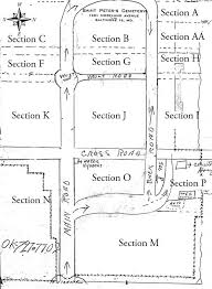 Saints peter and paul catholic cemetery map address, gps coordinates and phone number. Cemetery Map St Peter S Cemetery
