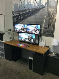 Ikea Micke Desk Hack Awesome Gaming Desk From With Regard To Gaming Desk Attractive Ikea Hackers