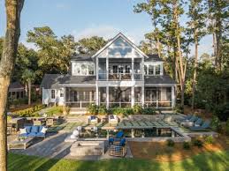 The Backyard Of Hgtv Dream Home 2020 Takes Outdoor Living To The Next Level A Mix Of Textures And Stonework Surround Hgtv Dream Homes Hgtv Dream Home Backyard