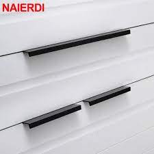 It will easily blend well with the rest of your décor. Buy Online Naierdi Gold Black Hidden Cabinet Pulls Aluminum Alloy Kitchen Cupboard Handles Drawer Knobs Furniture Handle Bedroom Hardware Alitools