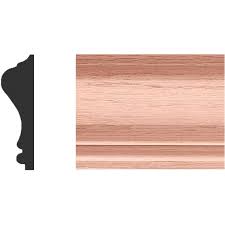 Ornate profiles can be created by stacking multiple profiles of moulding together. Rail Molding Morganfield Home Center