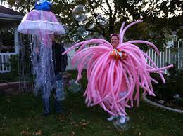 Great Costume Made By My Fabulous Daughter Sea Creature Costume Fish Costume Octopus Costume