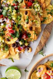 Chipotle Cauliflower Nachos Recipe Love And Lemons Recipe Recipes Cauliflower Nachos Recipe Nachos Recipe