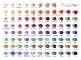 Yarn Colour Card Crochetobjet