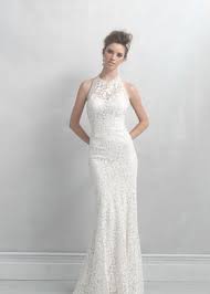 Mj18 Sheath Wedding Dress By Madison James Weddingwire Com Madison James Wedding Dress Wedding Dresses Lace Allure Bridal