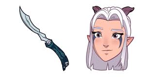 The Dragon Prince Rayla And Dagger Cursor Custom Cursor Rayla (the dragon prince) 5. the dragon prince rayla and dagger