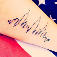 Explore cool city building and bridge ink ideas. New York City Skyline Tattoo Wrist Tattoos For Guys Skyline Tattoo Small Wrist Tattoos