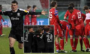 Coman, roca, sarr, zirkzee resume training; Bayern Munich Dumped Out Of The German Cup In Penalty Shootout Daily Mail Online