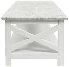 The simple open cross brace design articulates refinement and elegance echoed by the luxury of black marble. White Marble Coffee Table Shop The World S Largest Collection Of Fashion Shopstyle
