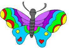 Art de crayon de couleur. Coloriage De Papillons En Ligne Gratuits Sur Coloriage En Ligne Eu