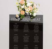 Wedding Seating Chart Poster | The Lauren