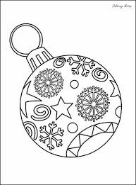 Christmas Ball Ornaments Coloring Pages Christmas Ornament Coloring Page Coloring Pages Funny Christmas Ornaments