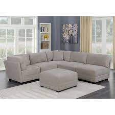 Lenora 6 Piece Modular Fabric Sectional Fabric Sectional Sofas Living Room Sets Furniture Fabric Sectional