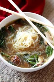 This Authentic Chinese Chicken Noodle Soup Contains Fresh Ginger Garlic Mushrooms And Bok Choy The Asian Recipes Healthy Recipes Soup Recipes Chicken Noodle