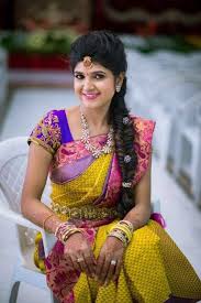 17 South Indian Hairstyles To Show Off That Thick Long Hair Hairstyle Monkey South Indian Hairstyle Indian Bridal Hairstyles South Indian Bride Hairstyle