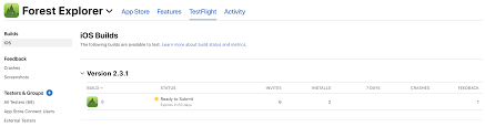 Click + and select new ios app. App Store Connect Help