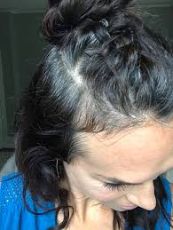 Gray hairs pop up when your body stops producing pigment cells aka the melanin in your strands that gives them their color, kingsley says. How To Go Gray Before And After Pictures This Organic Girl